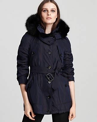 burberry london raincoat barningham hooded|Burberry coats for women.